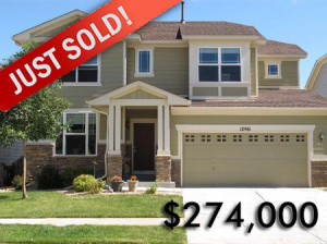 12461 E 106th Pl Commerce City (Sold for $274,000)