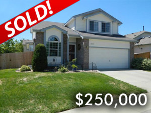 3bd 3ba in Broomfield CO (Willow Run) sold for $250k